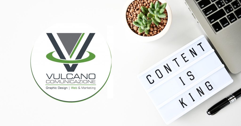 content marketing, Vulcano Comunicazione Web Agency
