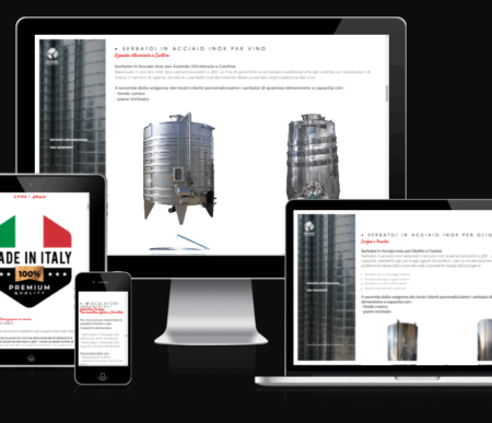 Realizzazione Siti web Aziendali responsive- Secomet lavorazione Metalli - Gruppo AquePure srl