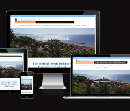Realizzazione Portale per Castiglione della Pescaia - Vulcano Comunicazione Agenzia Web & Marketing, Seo e posizionamento sui motori ricerca