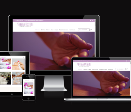 Realizzazione sito web per Centro Estetico a Grosseto -- Vulcano Comunicazione Agenzia Web & Marketing