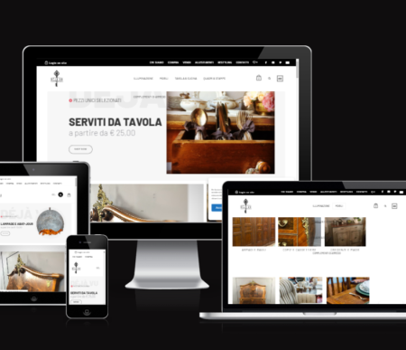 Sito web e-commerce per DejaVu Mercatino dell'usato, Vulcano Comunicazione e Marketing - Campagne Google e Social