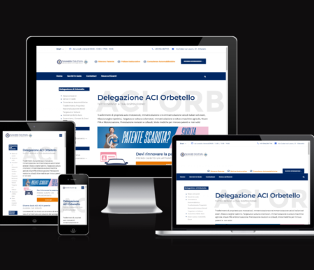 Sito web per Aci Orbetello - Web agency Grosseto - Vulcano