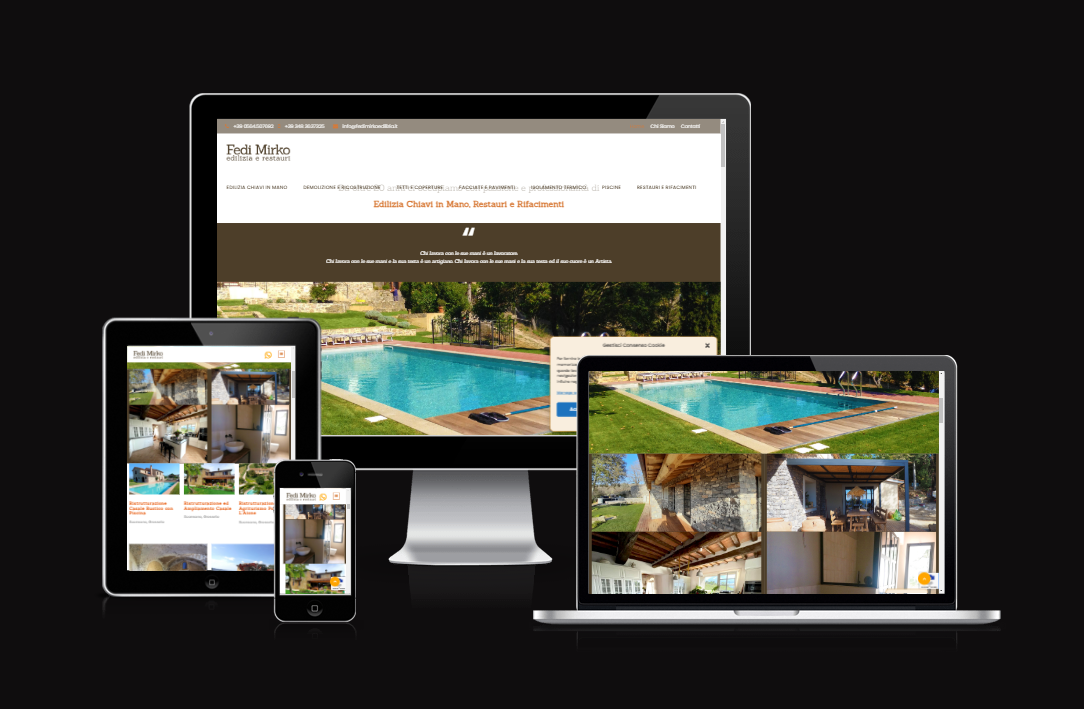 Sviluppo Sito web per Fedi Mirko Edilizia & Restauri