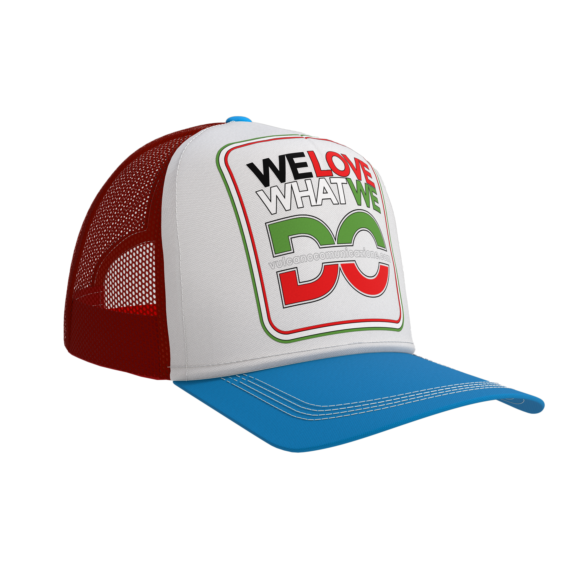 CAPPELLINO MESH PERSONALIZZATO UOMO DONNA E BAMBINO - agenzia pubblicitaria Grosseto Vulcano Comunicazione