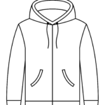 Felpa Personalizzata Uomo Donna Bicolor - Zip e Cappuccio - Studio grafico a Grosseto - Vulcano comunicazione