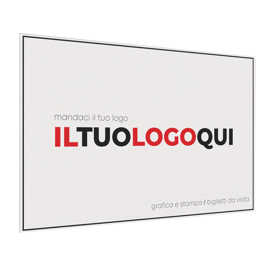 grafica e stampa biglietti da visita grosseto - formato orizzontale - Studio Grafico Vulcano Comunicazione