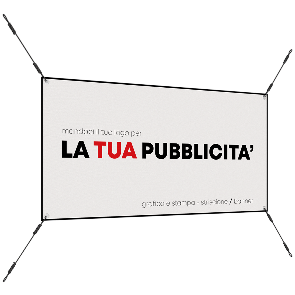 Grafica e Stampa Striscione Grosseto ordina online tempi di consegna record - Vulcano Comunicazione - Studio Grafico Grosseto