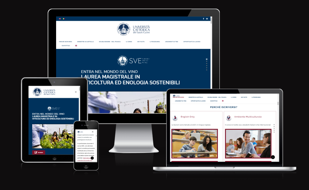 Realizzazione Sito Web per scuole e corsi di formazione - Agenzia Web Marketing a Grosseto, Vulcano Comunicazione