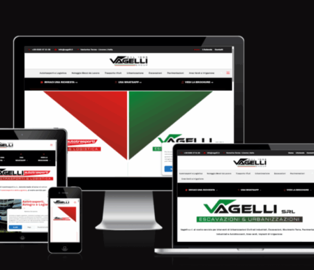 Sito web per Azienda Vagelli Autotrasporti - Venturina Terme - Realizzazione siti web per Aziende, VAGELLI GROUP - Agenzia Web Grosseto, Vulcano Comunicazione