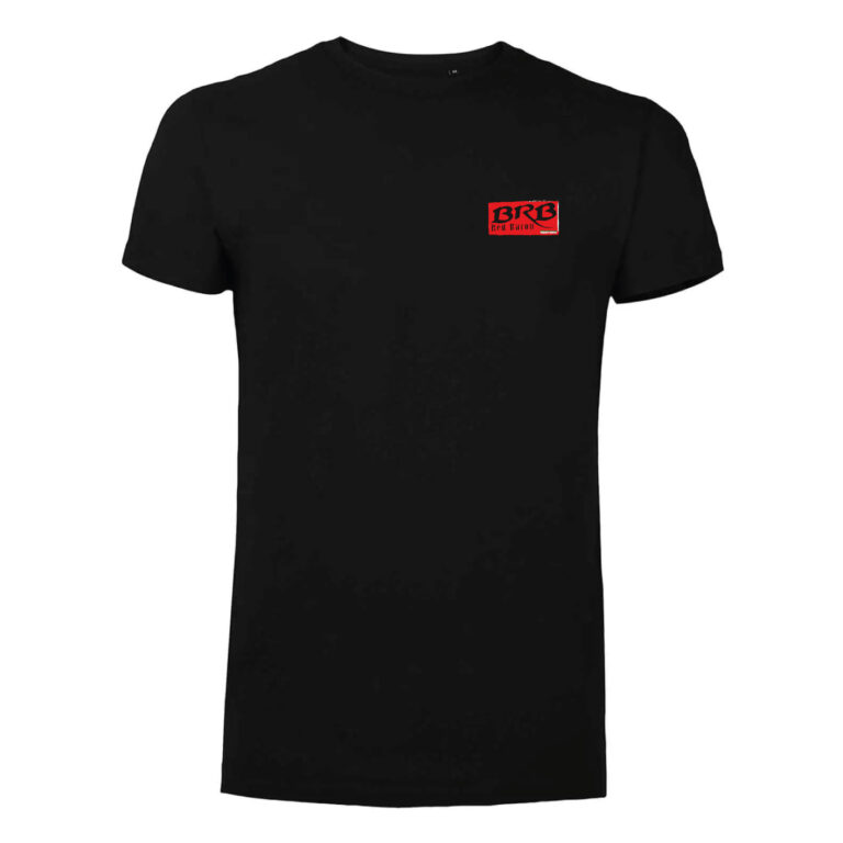 progettazione grafica e fornitura abbigliamento aziendale personalizzato GROSSETO Studio Grafico Vulcano Comuinicazione per Bar Red Baron a braccagni - tshirt